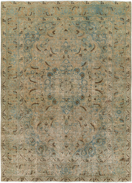 Surya Antique One Of A Kind OOAK-1268 Traditional Hand Knotted - 4'6" X 6'4" Rectangle Area Rug