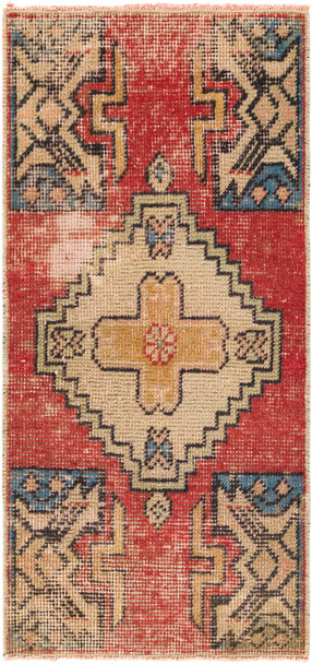 Surya Antique One Of A Kind OOAK-1418 Traditional Hand Knotted - 1'5'' X 2'10'' Rectangle Area Rug