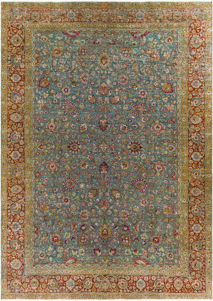 Surya Antique One Of A Kind OOAK-1517 Traditional Hand Knotted - 11'8" X 8'2" Rectangle Area Rug