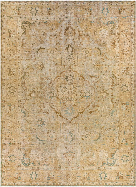 Surya Antique One Of A Kind OOAK-1520 Traditional Hand Knotted - 12'4" X 9'3" Rectangle Area Rug