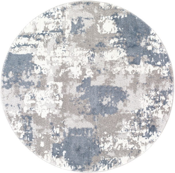 Surya Venice VNE-2306 Modern Machine Woven - 5'3" Round Round Area Rug