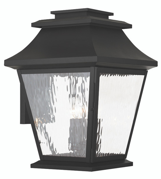 Livex Lighting 4 Light Black Outdoor Wall Lantern - 20240-04