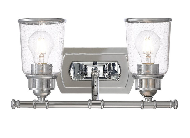 Livex Lighting 2 Lt Ch Bath Vanity - 10512-05