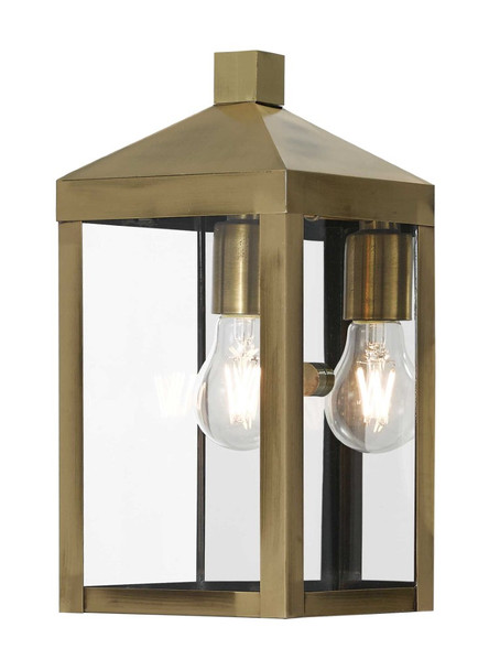 Livex Lighting 1 Lt Ab Outdoor Wall Lantern - 20582-01