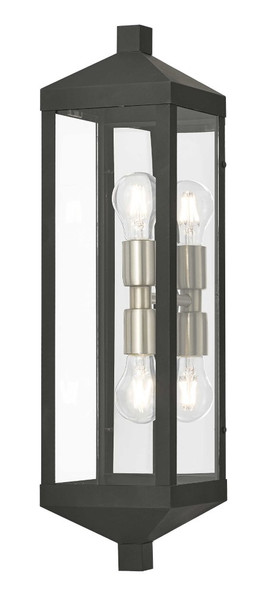 Livex Lighting 2 Lt Bk Outdoor Wall Lantern - 20583-04
