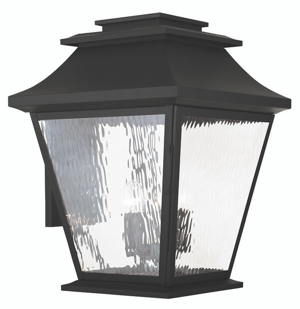 Livex Lighting 5 Light Black Outdoor Wall Lantern - 20245-04