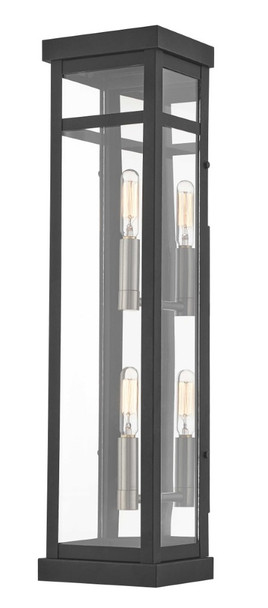 Livex Lighting 2 Lt Bk Outdoor Wall Lantern - 20706-04