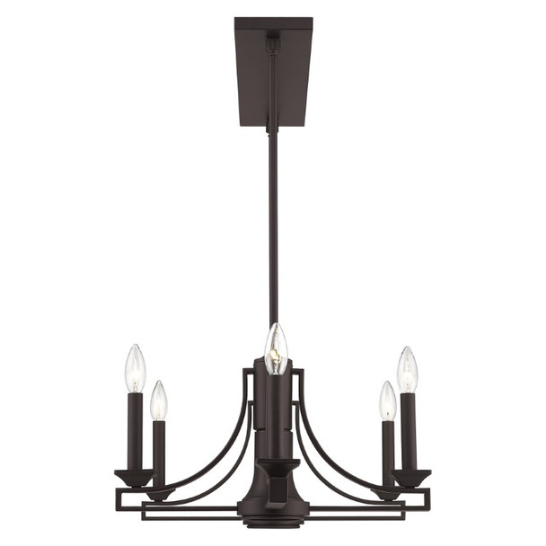 Livex Lighting 9 Lt Bz Linear Chandelier - 40057-07