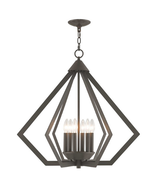 Livex Lighting 6 Lt Bz Chandelier - 40926-07