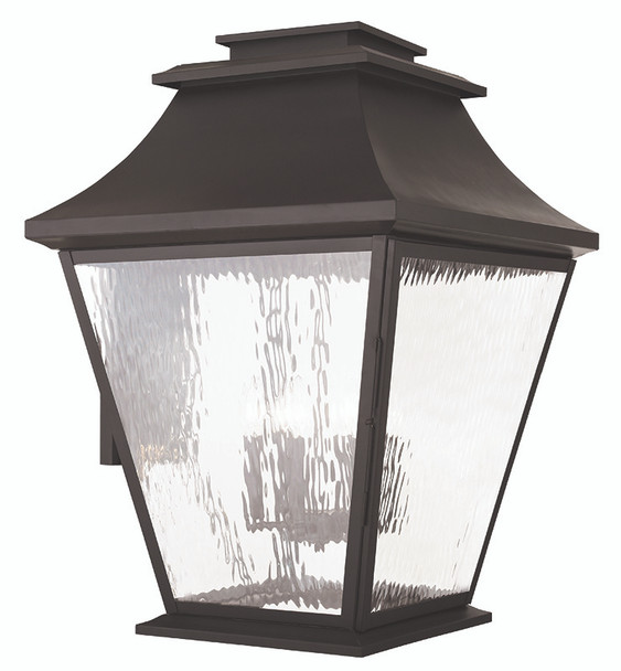 Livex Lighting 6 Light Bronze Outdoor Wall Lantern - 20251-07