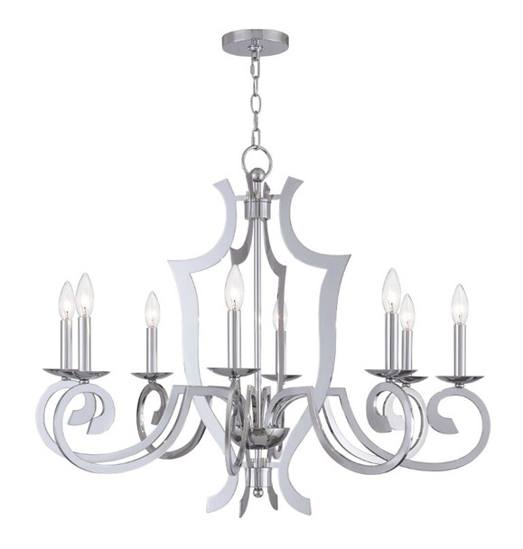 Livex Lighting 8 Lt Ch Chandelier - 41008-05
