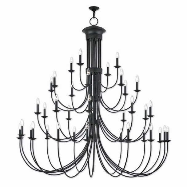 Livex Lighting 38 Lt Bz Grand Foyer Chandelier - 42689-07