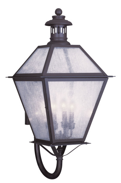 Livex Lighting 4 Light Bronze Outdoor Wall Lantern - 2050-07