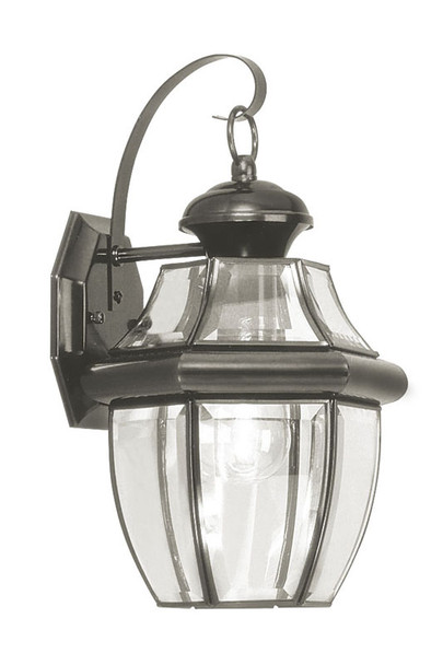 Livex Lighting 1 Light Black Outdoor Wall Lantern - 2151-04