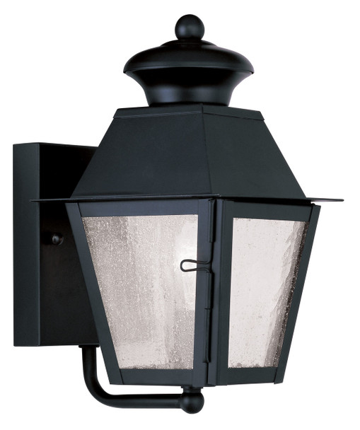 Livex Lighting 1 Light Black Outdoor Wall Lantern - 2160-04