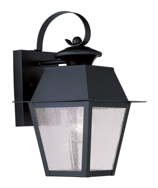 Livex Lighting 1 Light Black Outdoor Wall Lantern - 2162-04