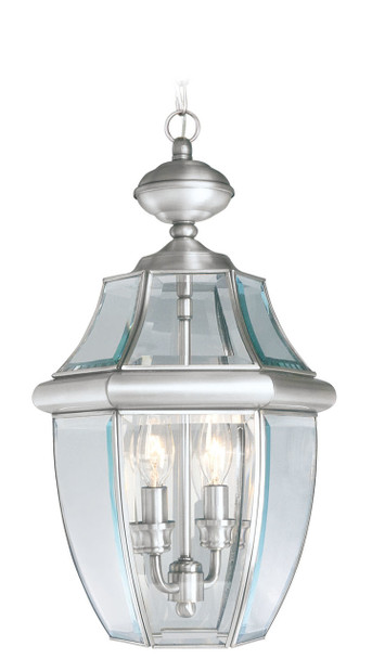 Livex Lighting 2 Light Bn Outdoor Chain Lantern - 2255-91