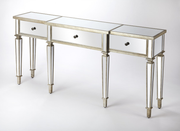 Hayworth Mirrored Console Table