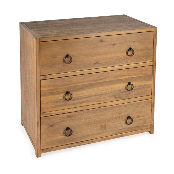 Lark Natural Wood 3 Drawer Chest