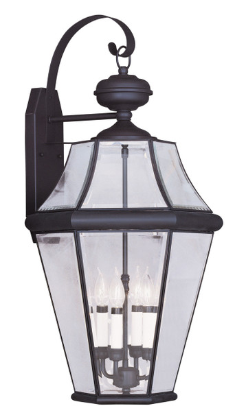 Livex Lighting 4 Light Bronze Outdoor Wall Lantern - 2366-07