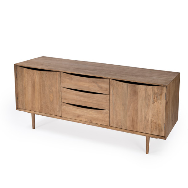 Leonidin Natural Wood  Sideboard