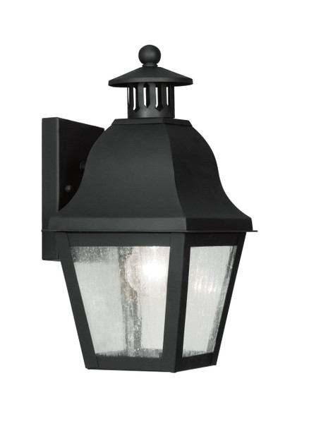 Livex Lighting 1 Light Black Outdoor Wall Lantern - 2550-04