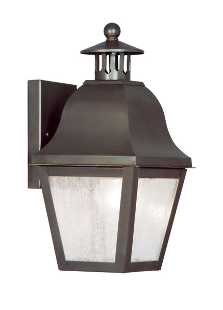 Livex Lighting 1 Light Bronze Outdoor Wall Lantern - 2550-07