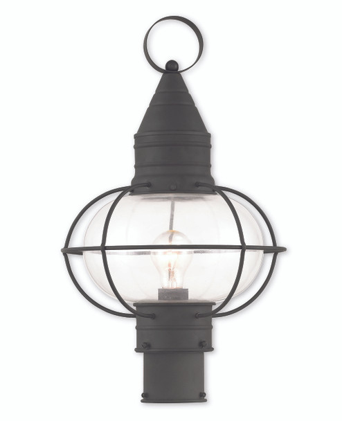 Livex Lighting 1 Light Black Outdoor Post Lantern - 26905-04