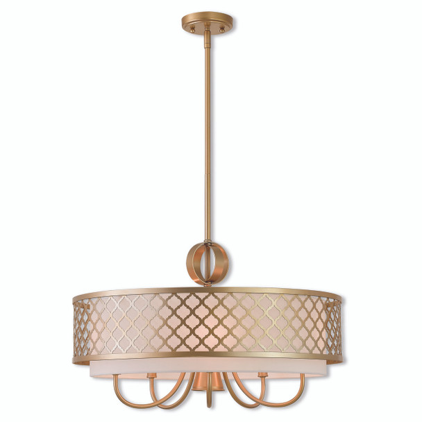 Livex Lighting 6 Lt Sg Pendant Chandelier - 41105-33