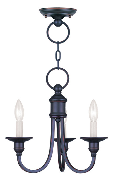 Livex Lighting 3 Light Ob Mini Chandelier/ceiling Mount - 5143-67