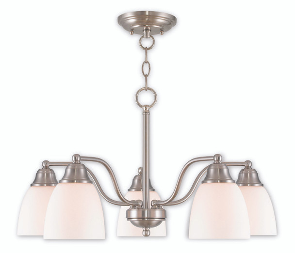 Livex Lighting 5 Light Bn Dinette Chandelier/semi Flush - 53855-91