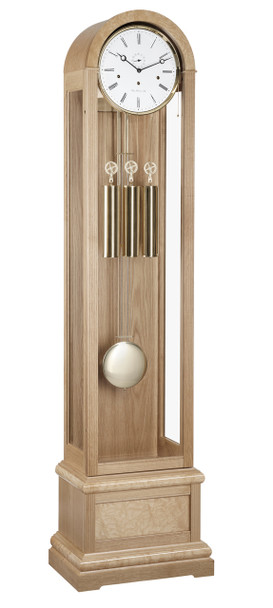 Hermle Charlotte Floor Clock - Oak