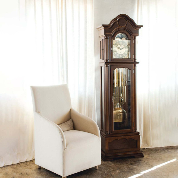 Hermle Temple Floor Clock - Triple Chime