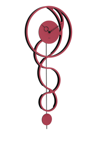 Hermle Jaci Wall Clock - Red