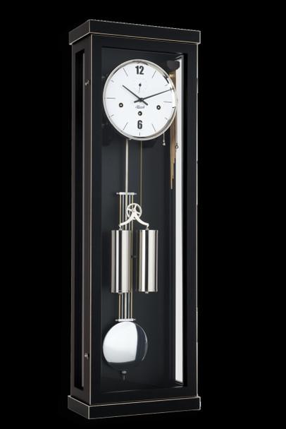 Hermle Abbot Wall Clock - Black