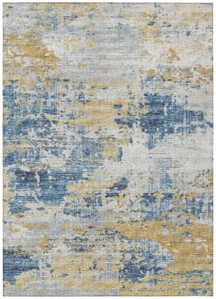 Addison Rugs AAC34 Accord Machine Made Blue Area Rugs