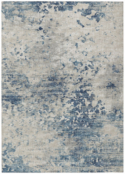 Addison Rugs AAC35 Accord Machine Made Blue Area Rugs