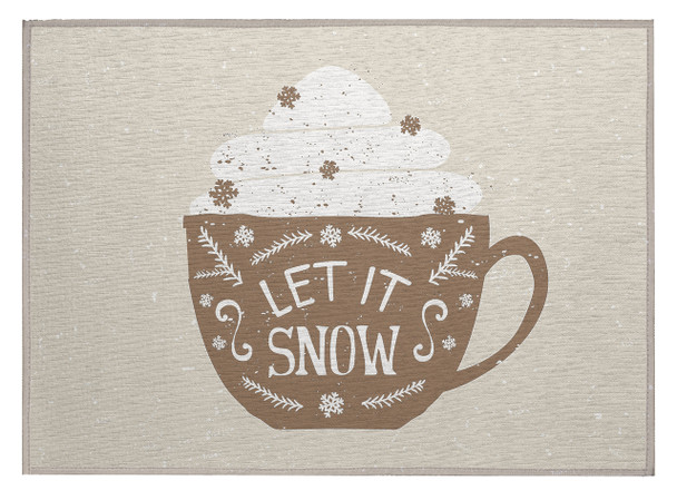 Addison Rugs ACW37 Cozy Winter Machine Made Brown Area Rugs