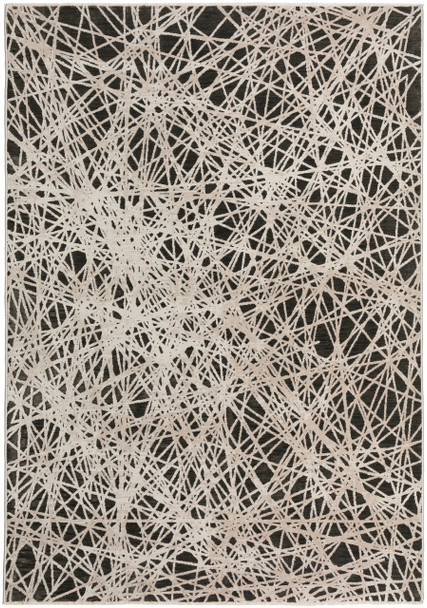 Addison Rugs AEE34 Emery Power Woven Black Area Rugs