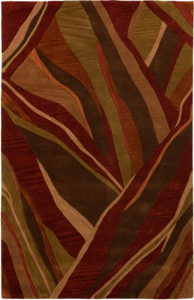 Addison Rugs AML31 Marlow Tufted Russet Area Rugs