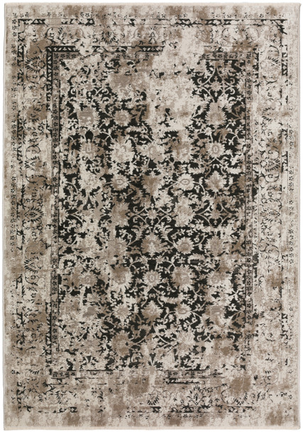 Addison Rugs ANE32 Nelson Power Woven Black Area Rugs