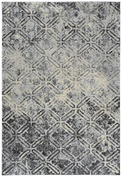 Addison Rugs APL35 Plano Power Woven Grey Area Rugs