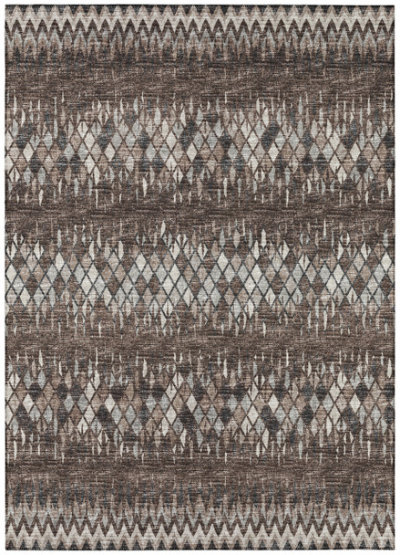 Addison Rugs ARY35 Rylee Machine Made Brown Area Rugs
