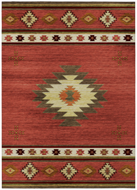 Addison Rugs ASO34 Sonora Machine Made Spice Area Rugs