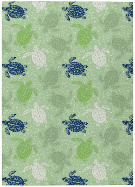 Addison Rugs ASR43 Surfside Machine Made Green Area Rugs