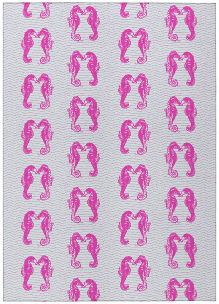 Addison Rugs ASR45 Surfside Machine Made Pink Area Rugs