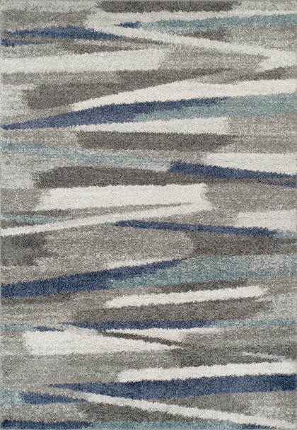 Addison Rugs OSRE35 Reston Shag Teal Area Rugs