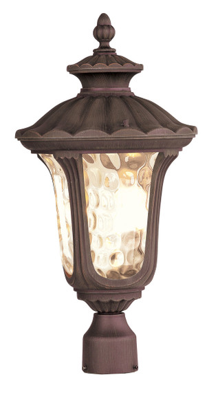 Livex Lighting 3 Light Ib Outdoor Post Lantern - 7659-58