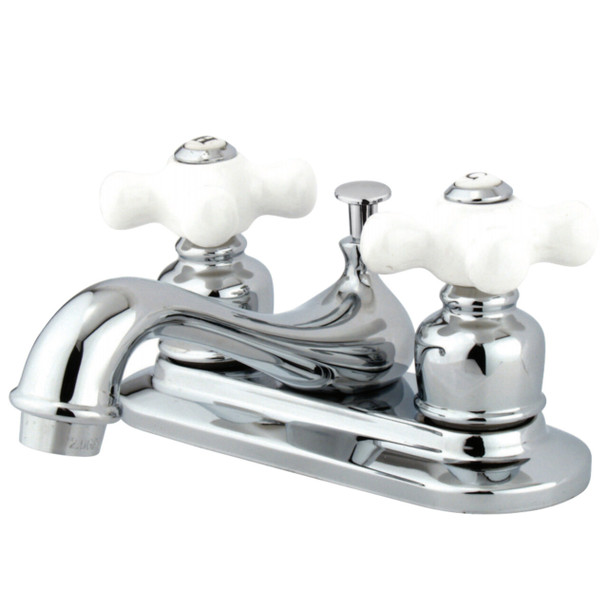 Kingston Brass Restoration 4" Centerset Bathroom Faucets KB60XPX-P