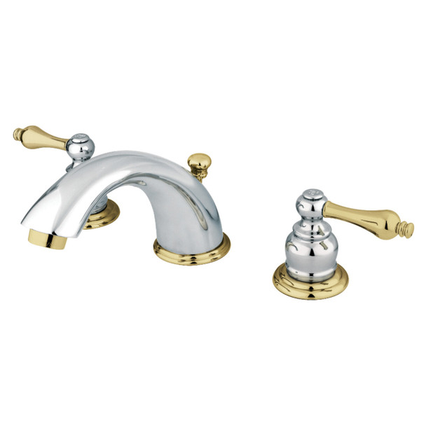 Kingston Brass Victorian Widespread Bathroom Faucets KB97XAL-P